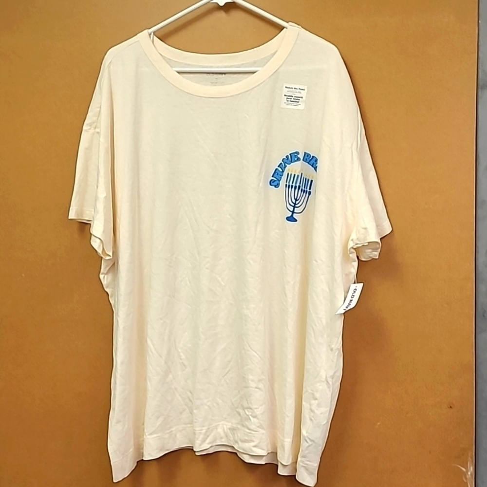 Old Navy Size 3X Beige Shine Bright T-Shirt